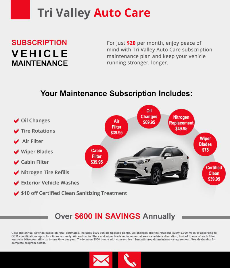 Tri Valley Auto Care Plan Example